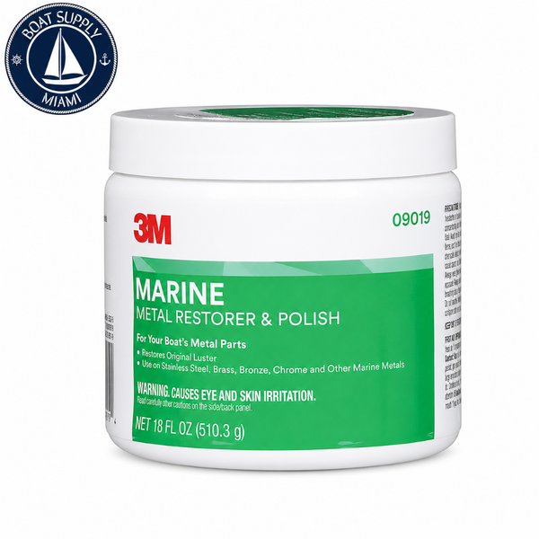 3M 7000000616 Metal Restorer and Polish 18 oz Paste | Restaurador y Pulimento de Metales 3M 7000000616 18 oz Paste