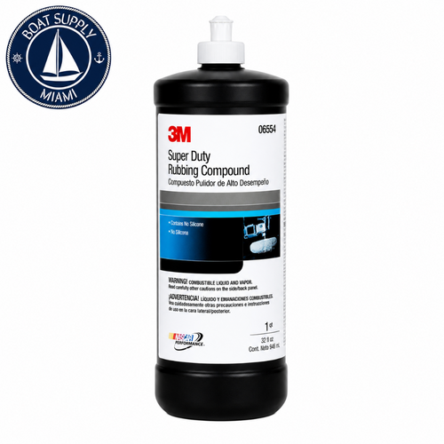 3M 7000045494 Super Duty Rubbing Compound Quart | Compuesto de Corte Super Duty Quart 3M 7000045494
