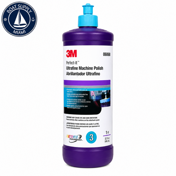 3M 7100061948 Perfect-It EX Ultrafine Machine Polish Quart | Pulimento Ultrafino para Máquina Perfect-It EX Quart 3M 7100061948
