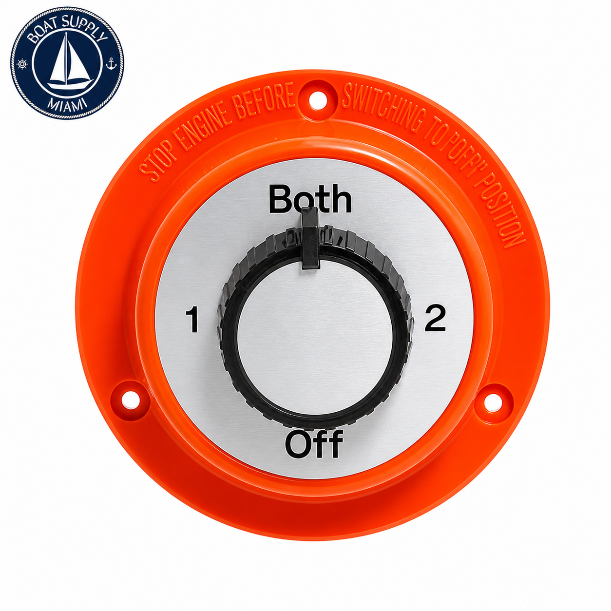 Attwood 142303 4 Way Battery Selector Switch | Selector de Batería de 4 Vías Attwood 142303