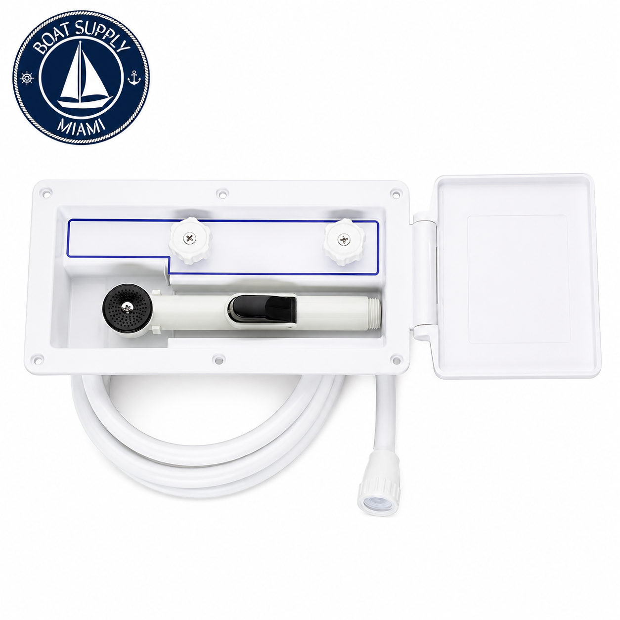 Attwood 4131-4 Aft-Deck Shower System | Sistema de Ducha Marina Attwood 4131-4