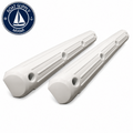 Attwood 93537-1 Softside Dock Fender 43-3/8" x 4-1/8" x 6" White | Defensa para Muelle Attwood 43-3/8" x 4-1/8" x 6" Blanca