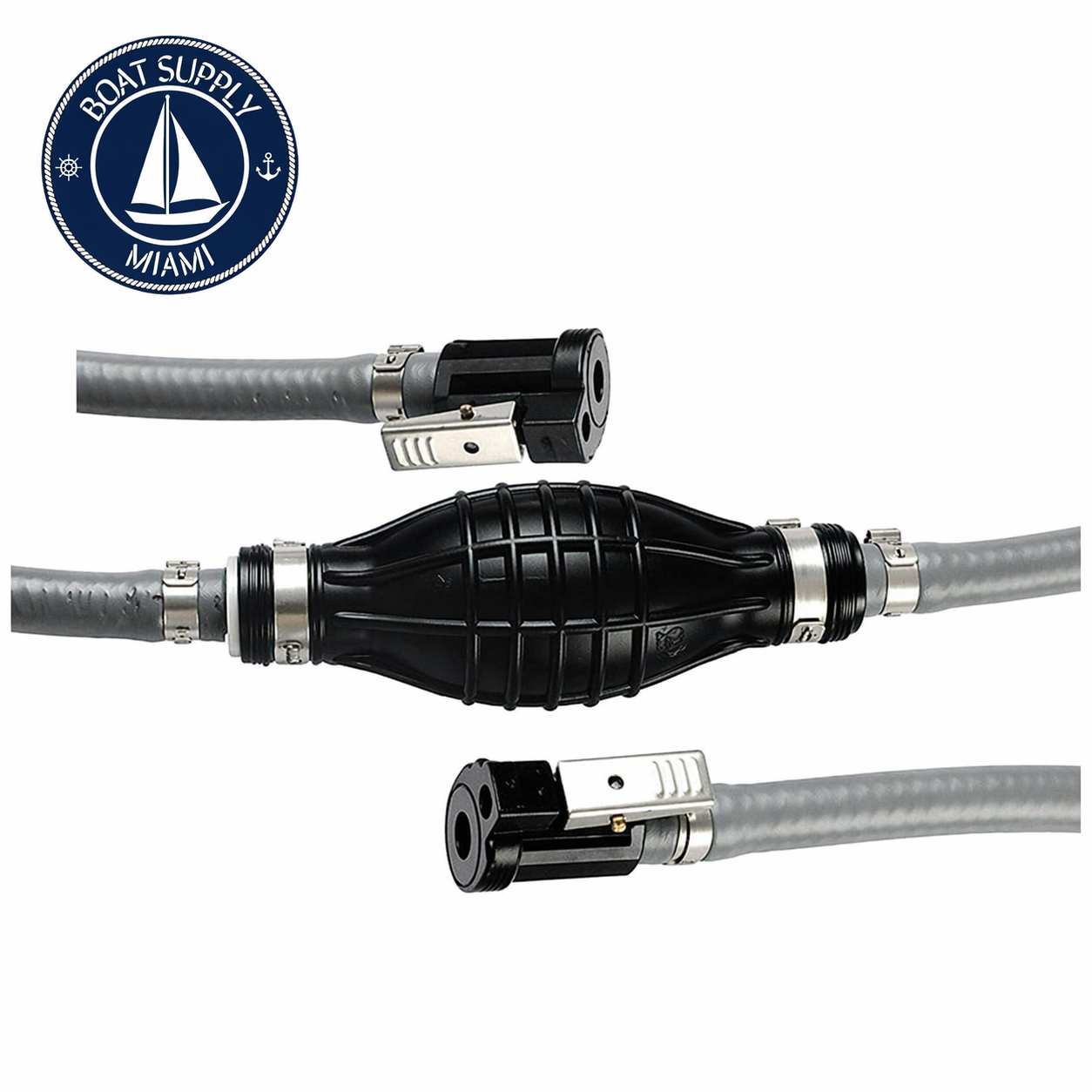 Attwood 93806YLP7 Fuel Line Hose Kit 3/8" x 6' Yamaha | Pera de Gasolina con Manguera 3/8" x 6' Yamaha