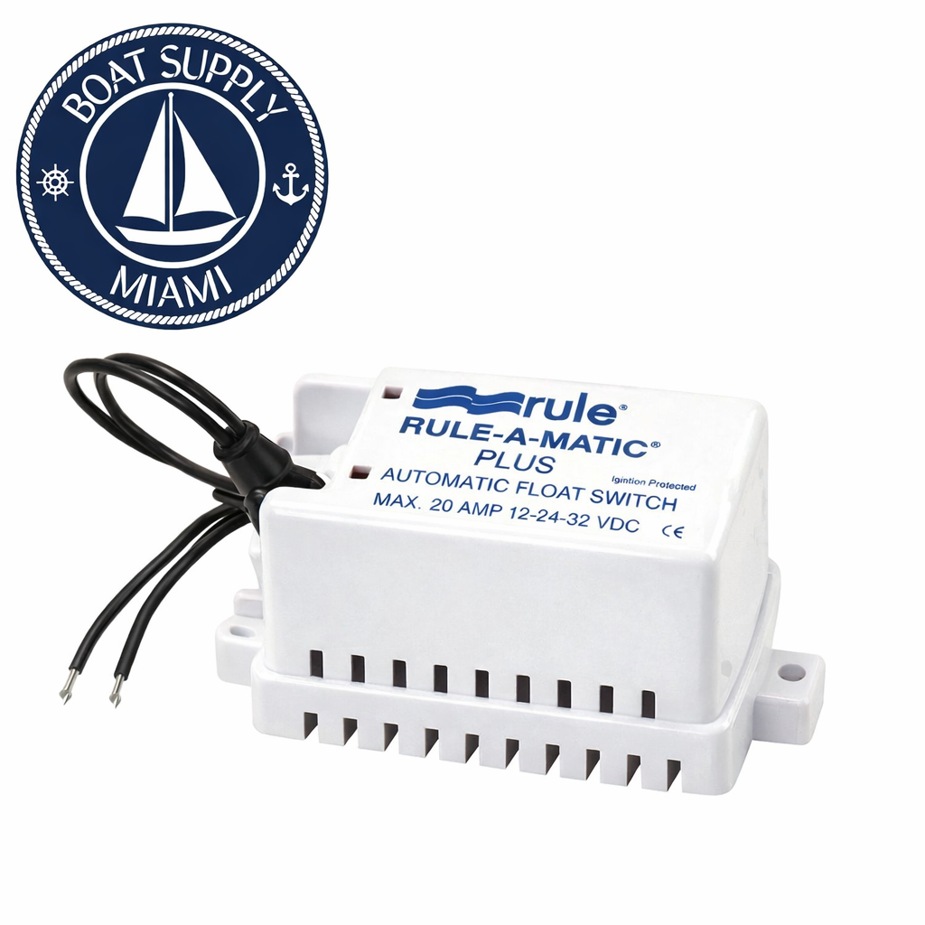  Automatic Float Switch with Fuse / Interruptor Automático de Flotador Rule 40FA con Fusible