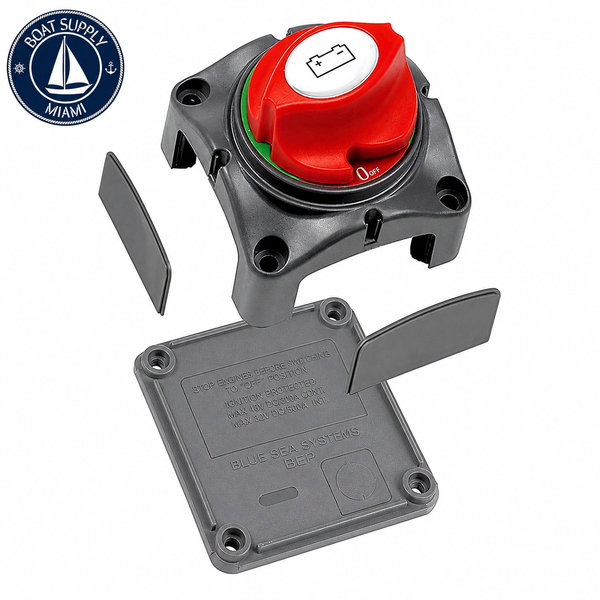 BEP 701 Surface or Recess Mounted Contour Manual Battery Master Switch | Interruptor Maestro de Batería Contour Manual para Montaje Superficial o Empotrado BEP 701