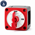 Blue Sea 6004 M Series Mini Battery Switch Single Circuit On-Off with Locking Key Red | Interruptor de Batería M Series Mini Circuito Único On-Off con Llave Roja Blue Sea 6004