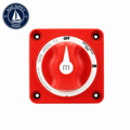 Blue Sea 6006 M Series Mini Battery Switch Single Circuit On-Off with Knob Red | Interruptor de Batería M Series Mini Circuito Único On-Off con Perilla Roja Blue Sea 6006