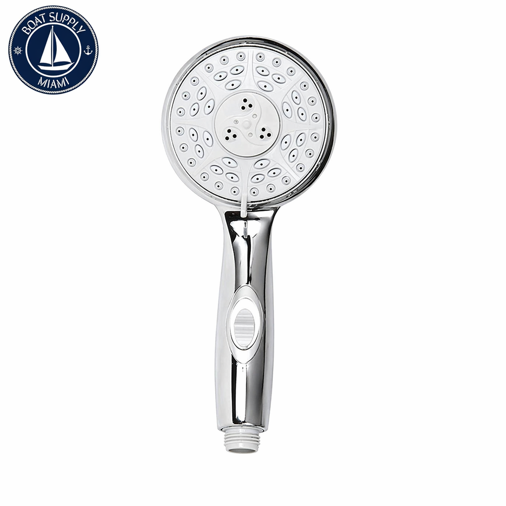 Camco 43710 Shower Head-Chrome w/On/Off Sw | Cabezal de Ducha Marina Camco 43710