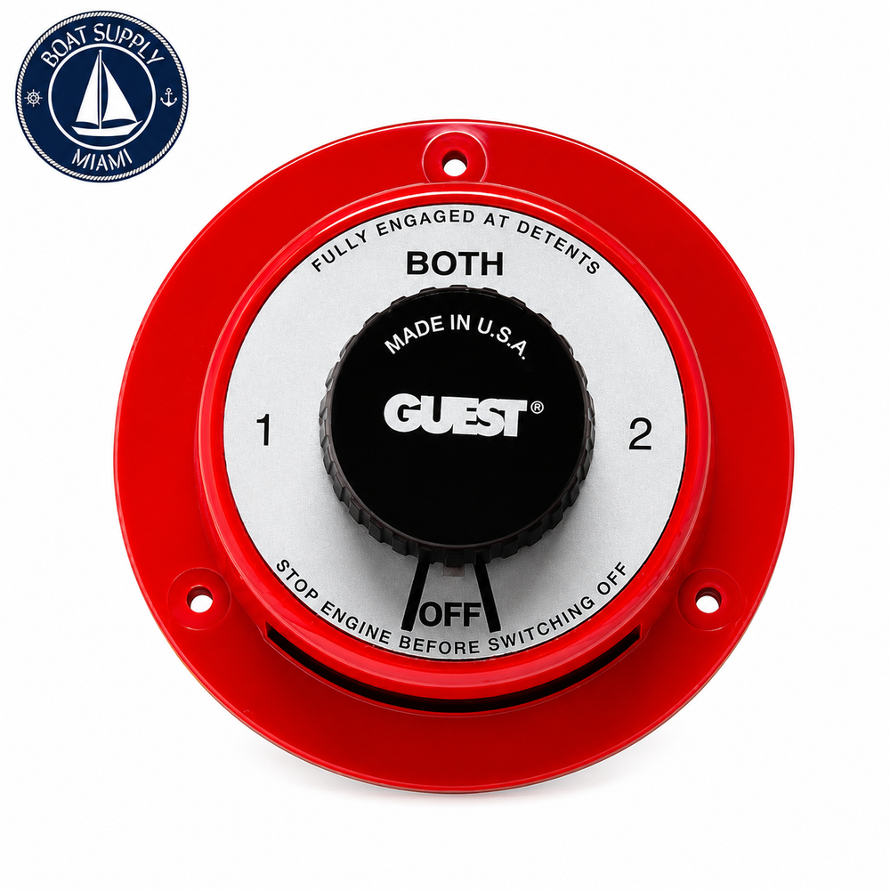 Guest 2101 Cruiser Series Battery Switch 1-2-Both-Off | Interruptor de Batería Cruiser Series 1-2-Both-Off Guest 2101