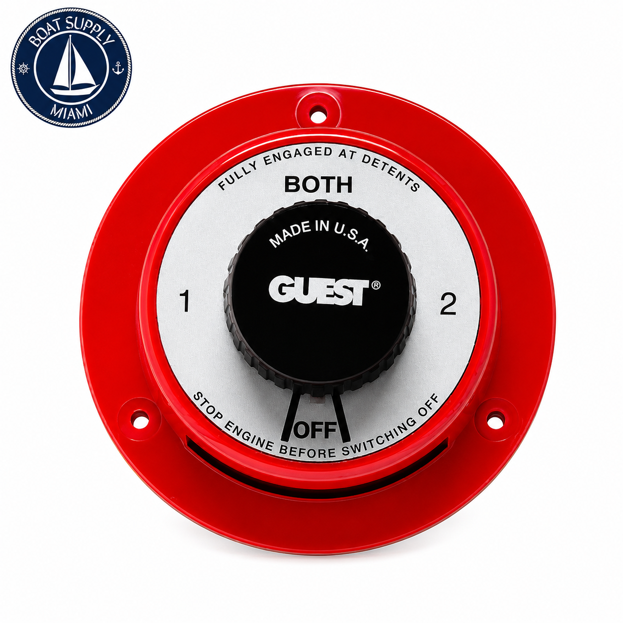 Guest 2101 Cruiser Series Battery Switch 1-2-Both-Off | Interruptor de Batería Cruiser Series 1-2-Both-Off Guest 2101