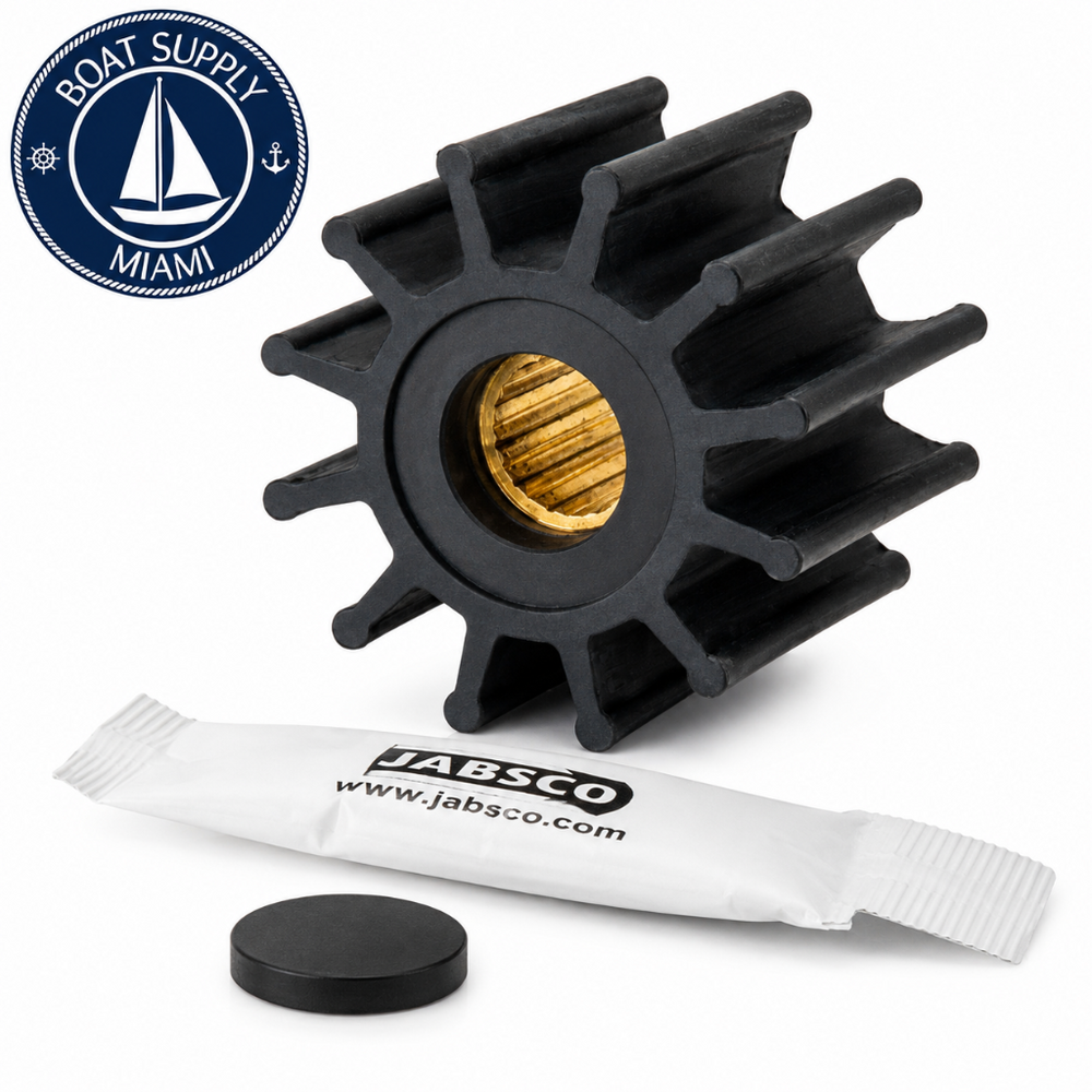 Jabsco 13554-0001-P Water Pump Impeller | Impeller de Bomba de Agua Jabsco 13554-0001-P