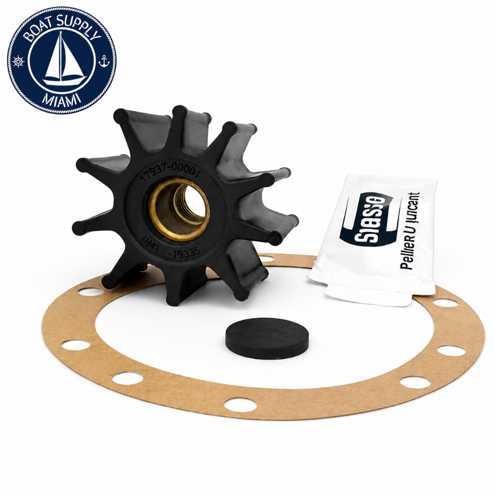 Jabsco 17937-0001-P Water Pump Impeller | Impeller de Bomba de Agua Jabsco 17937-0001-P