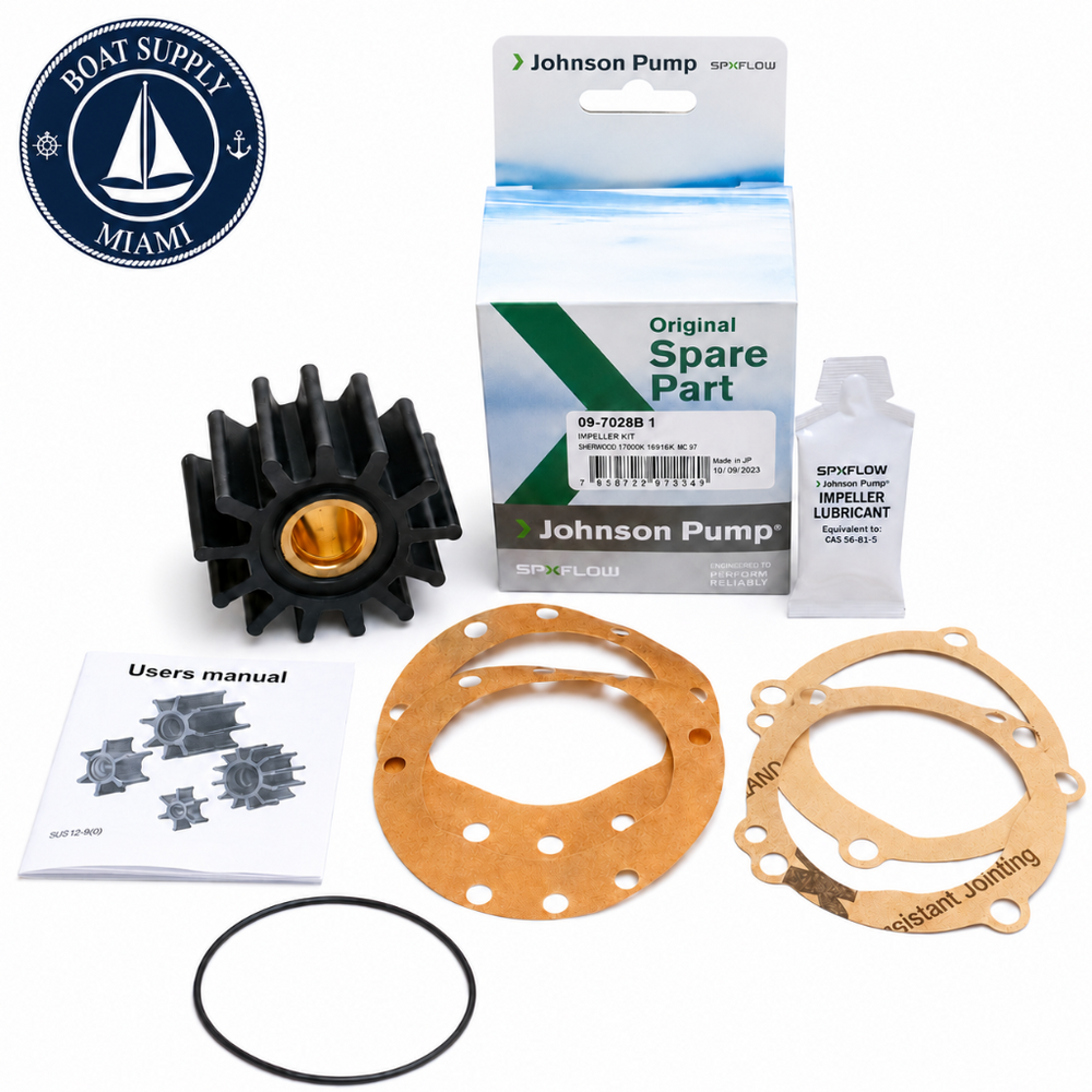 Johnson Pump 09-702B-1 Water Pump Impeller | Impeller Bomba Agua Johnson Pump 09-702B-1