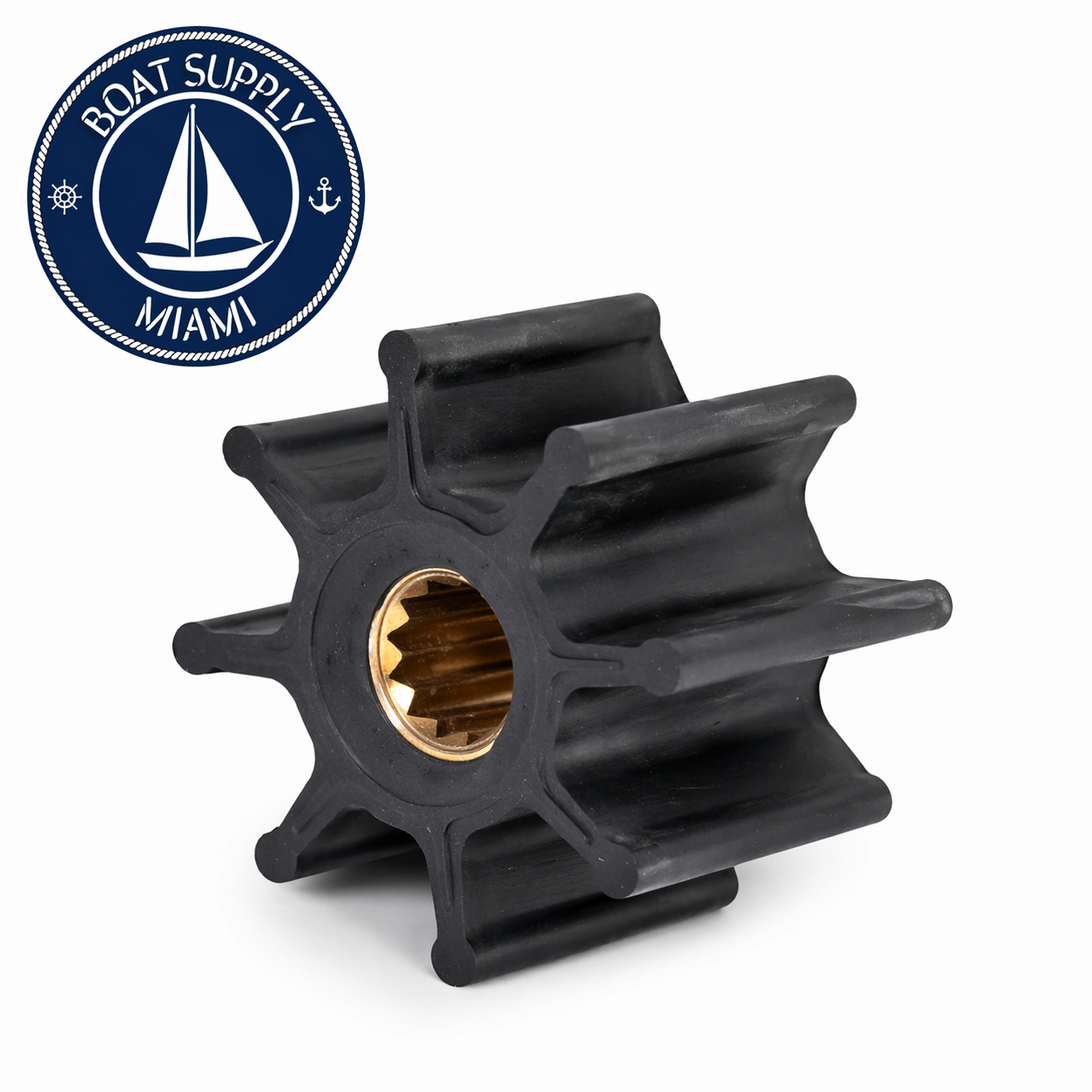 Johnson Pump 09-802B Water Pump Impeller | Impeller Bomba Agua Johnson Pump 09-802B.png