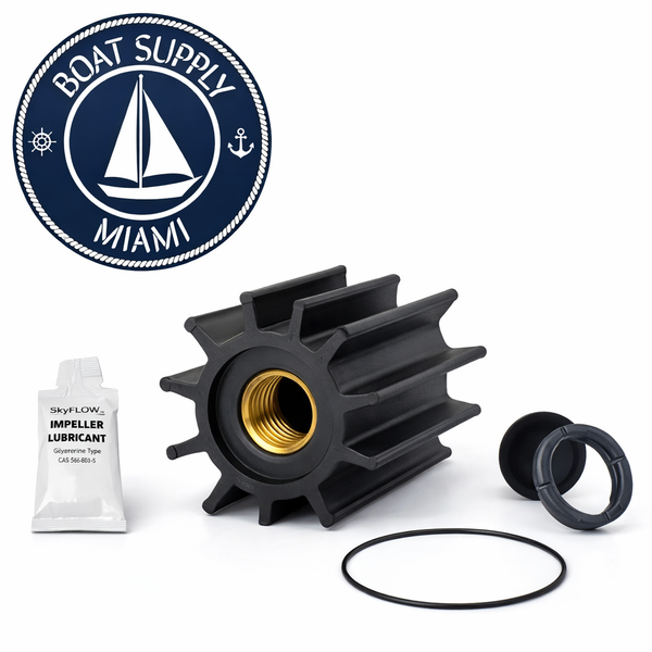 Johnson Pump 09-819B-9 Water Pump Impeller | Impeller Bomba Agua Johnson Pump 09-819B-9.png