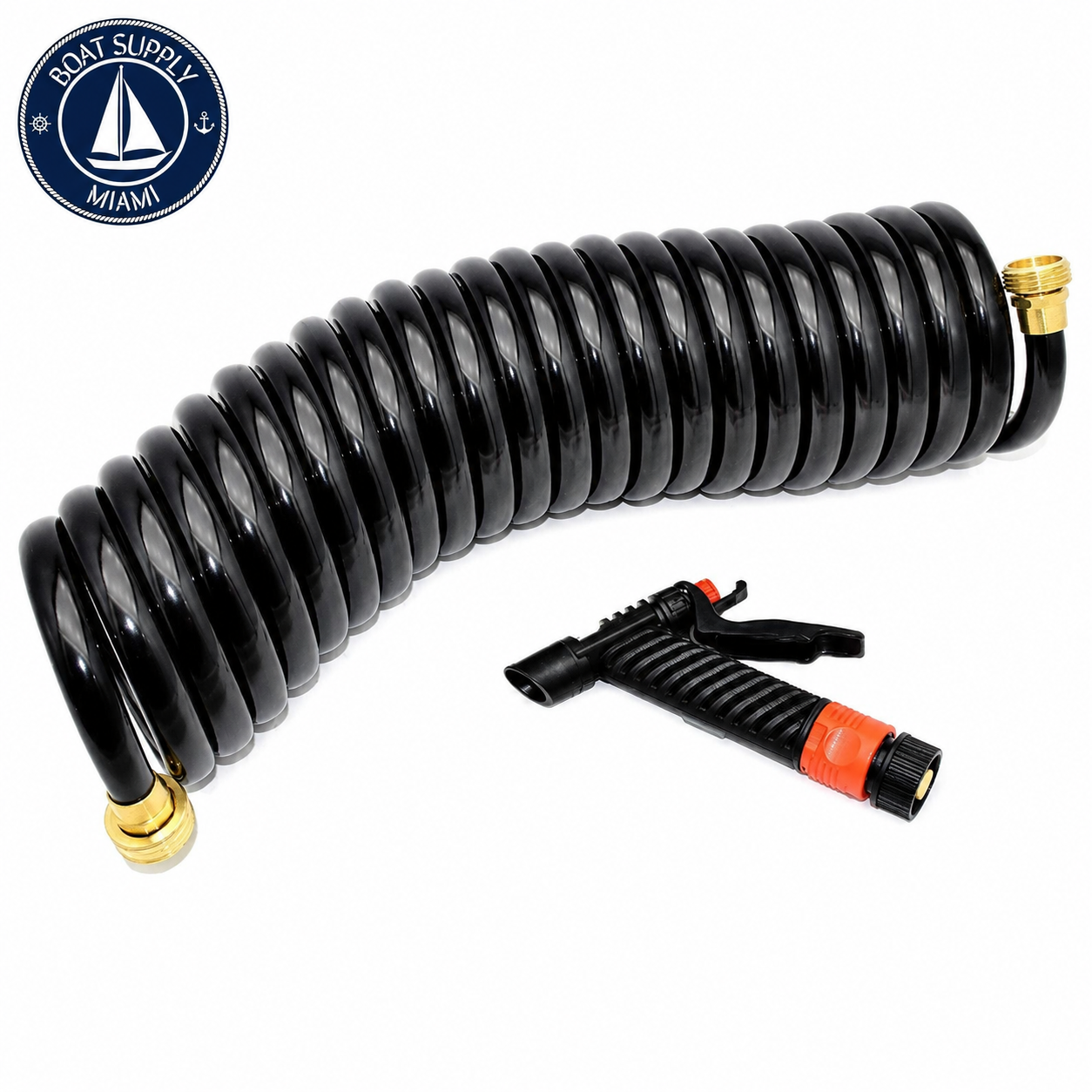 Johnson Pump 10615-01 Wash Down Pump Hose with Sprayer 25 ft | Manguera para Bomba de Lavado con Rociador Johnson Pump 10615-01 25 ft