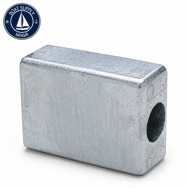 Martyr CM398331A Aluminum Anode Block for OMC/Suzuki | Bloque de Ánodo de Aluminio Martyr CM398331A para OMC/Suzuki