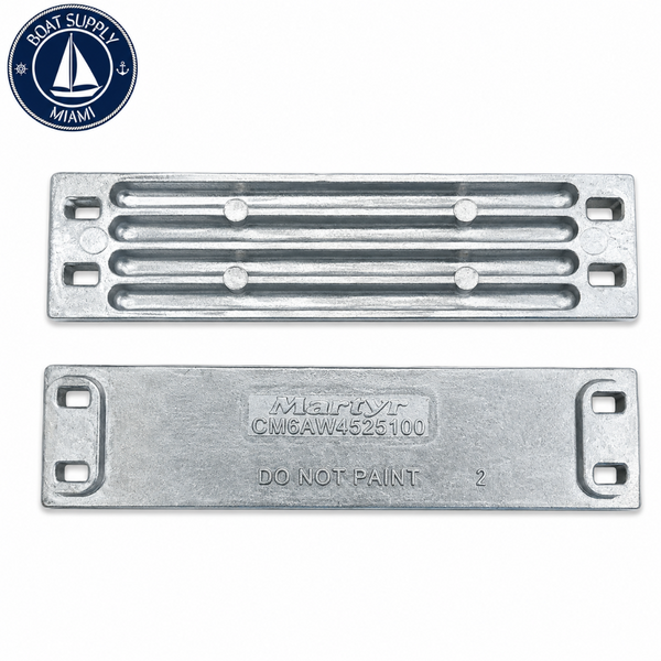Martyr CM6AW4525100M Magnesium Marine Anode for Yamaha | Ánodo Marino de Magnesio Martyr CM6AW4525100M para Yamaha