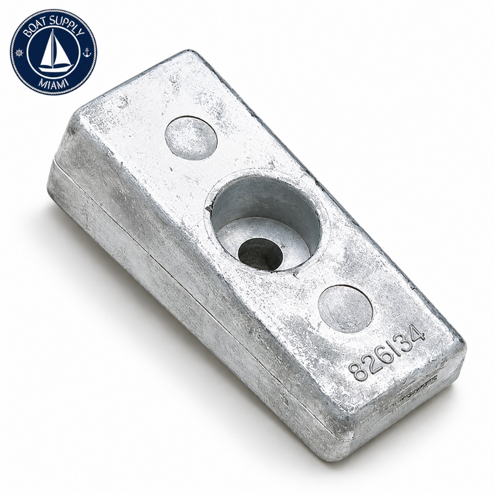 Martyr CM826134M Magnesium Wedge Anode for Mercury/MerCruiser | Ánodo Tipo Wedge de Magnesio Martyr CM826134M para Mercury/MerCruiser