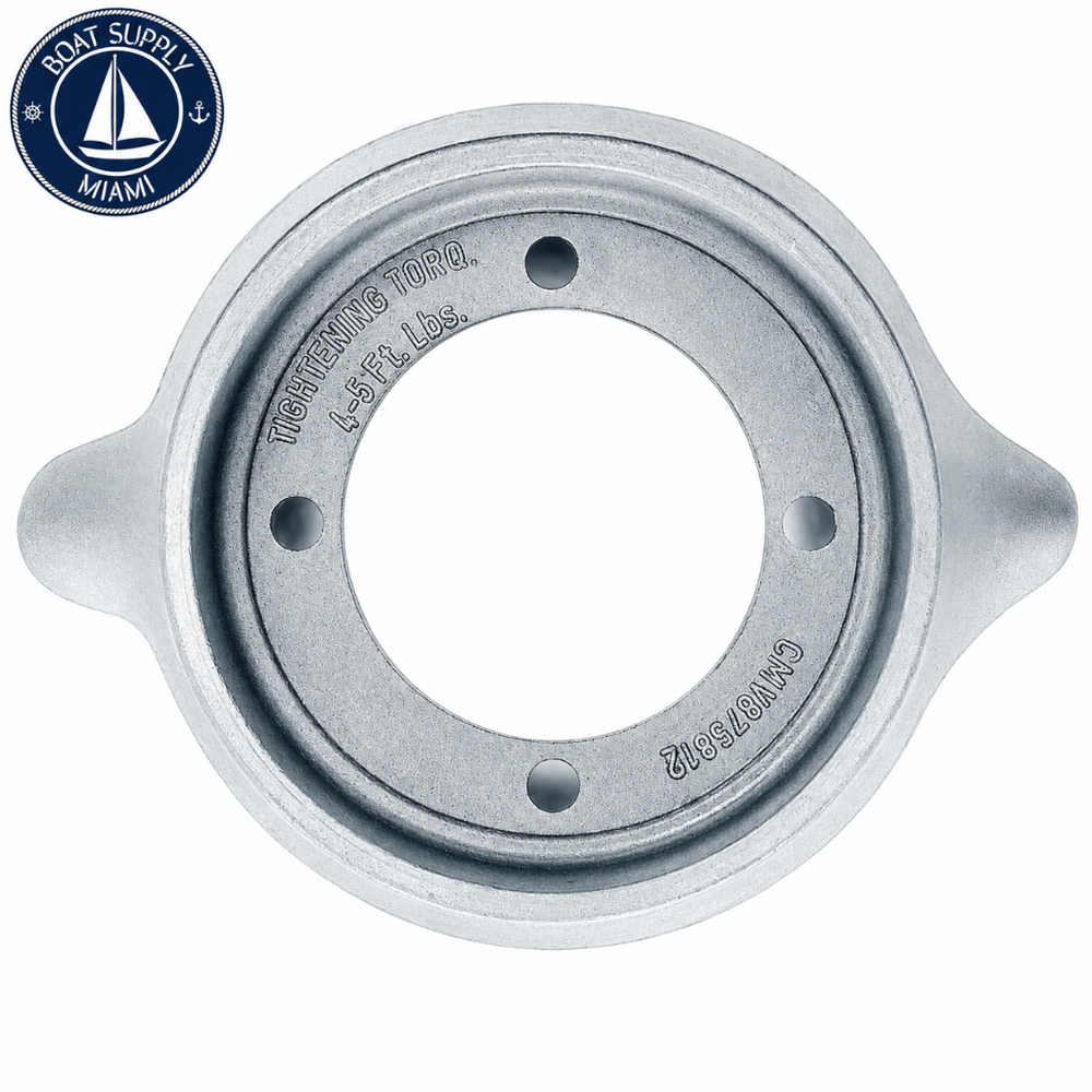 Martyr CM875812Z Zinc Saildrive Ring Anode for Volvo Penta | Ánodo de Anillo para Saildrive de Zinc Martyr CM875812Z para Volvo Penta