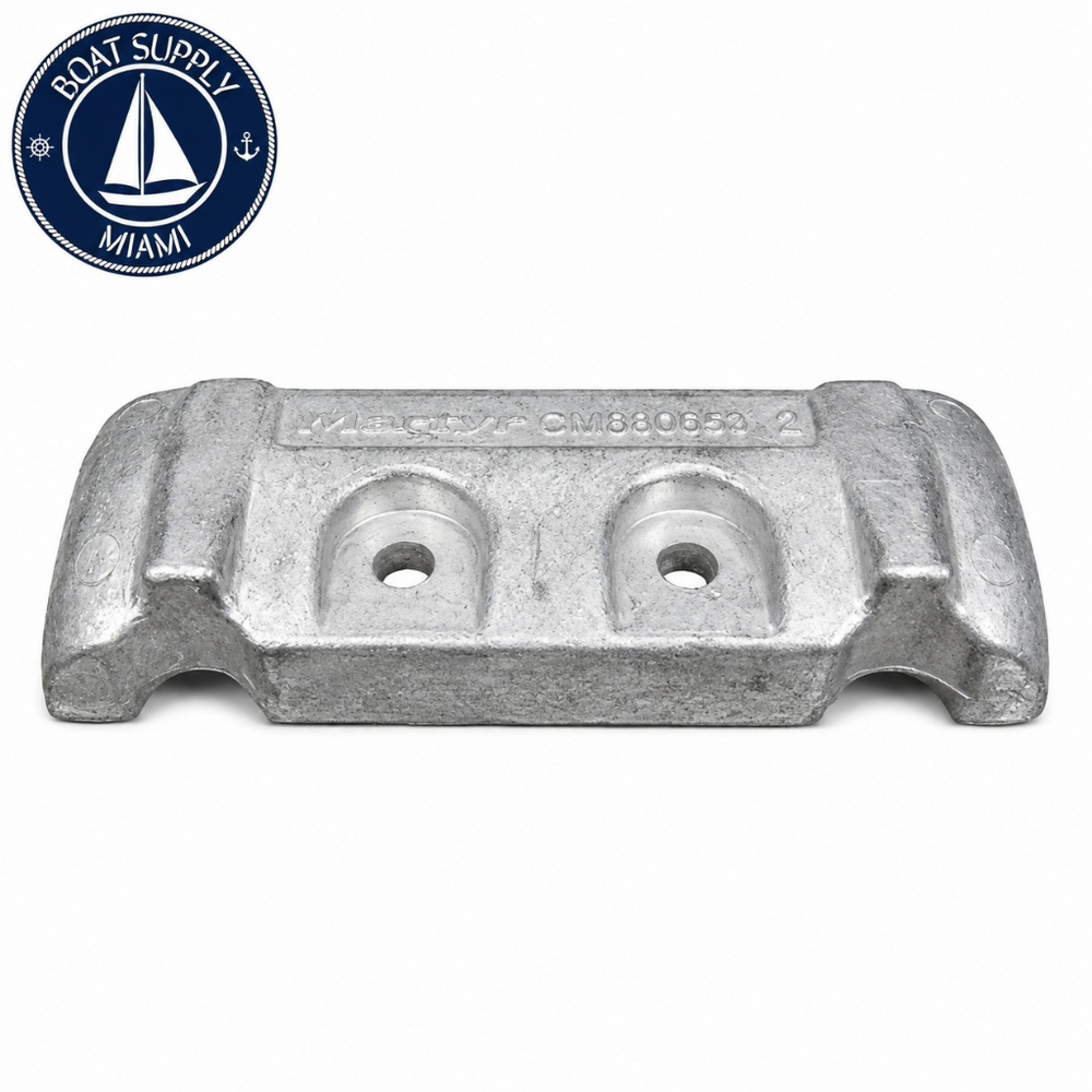 Martyr CM880653A Aluminum Power Trim Anode for Mercury/MerCruiser | Ánodo para Power Trim de Aluminio Martyr CM880653A para Mercury/MerCruiser
