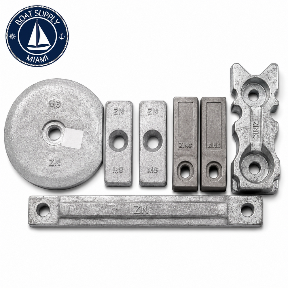 Martyr CM8M0116590KITA Aluminum Anode Kit - Mercury Verado MMP | Kit de Ánodos de Aluminio Martyr CM8M0116590KITA - Mercury Verado MMP