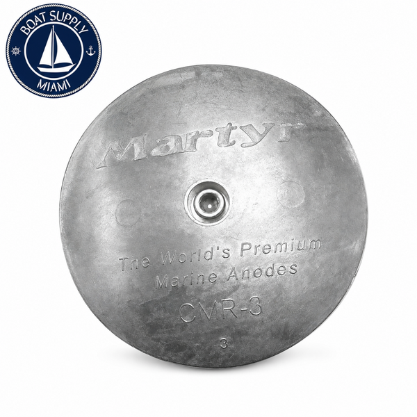 Martyr CMR04AL Aluminum Rudder / Trim Tab Anode - RUDDER CMR4 5" | Ánodo para Timón / Trim Tab de Aluminio Martyr CMR04AL - RUDDER CMR4 5"