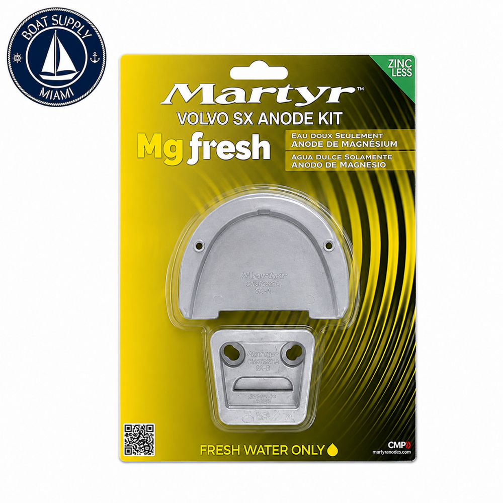 Martyr CMSXKITM Magnesium Anode Kit - Volvo Penta / OMC SX | Kit de Ánodos de Magnesio Martyr CMSXKITM - Volvo Penta / OMC SX