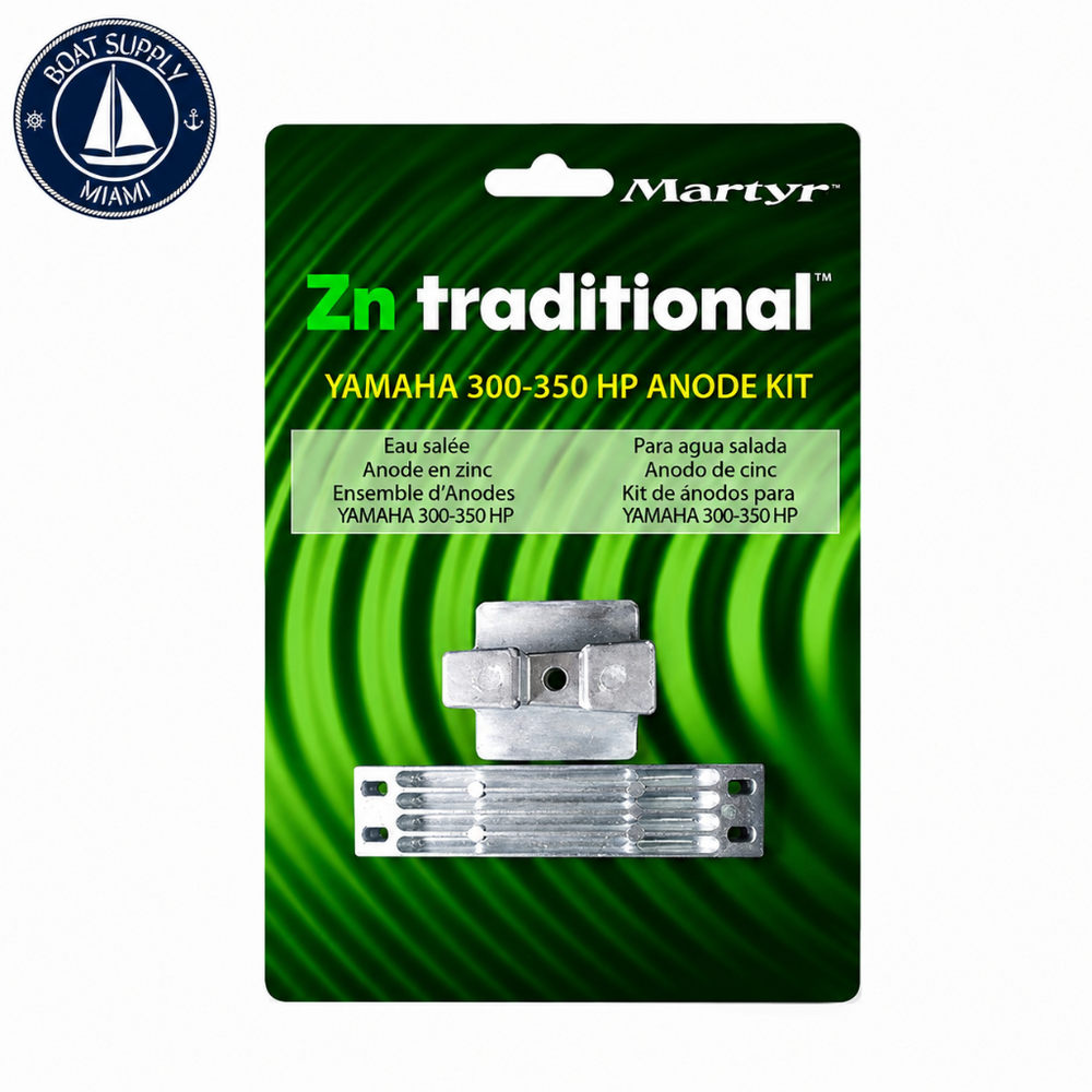 Martyr CMY300350KITZ Zinc Anode Kit - Yamaha 300-350 HP | Kit de Ánodos de Zinc Martyr CMY300350KITZ - Yamaha 300-350 HP