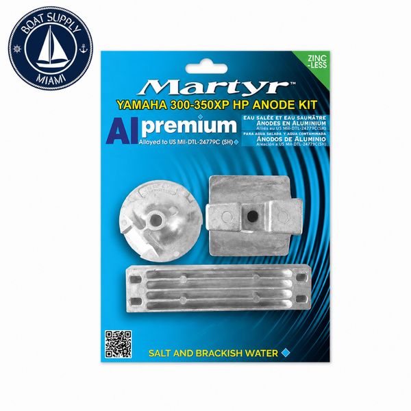Martyr CMY300350XPKITA Aluminum Anode Kit - Yamaha 300-350 HP High Performance | Kit de Ánodos de Aluminio Martyr CMY300350XPKITA - Yamaha 300-350 HP High Performance