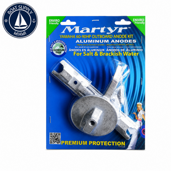 Martyr CMY6090KITZ Zinc Anode Kit - Yamaha 60-90 HP | Kit de Ánodos de Zinc Martyr CMY6090KITZ - Yamaha 60-90 HP
