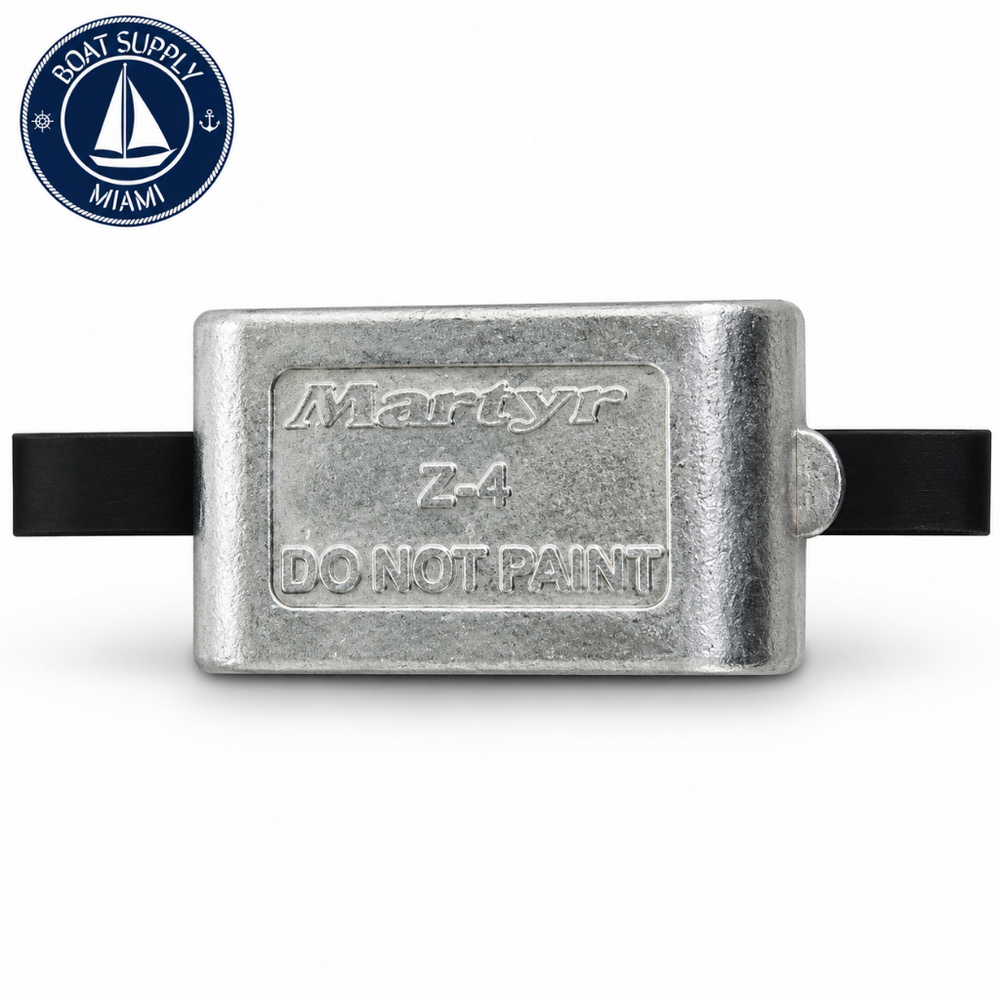 Martyr CMZ04AZ Aluminum Weld-On Hull Anode - STRAP | Ánodo de Casco para Soldar de Aluminio Martyr CMZ04AZ - STRAP