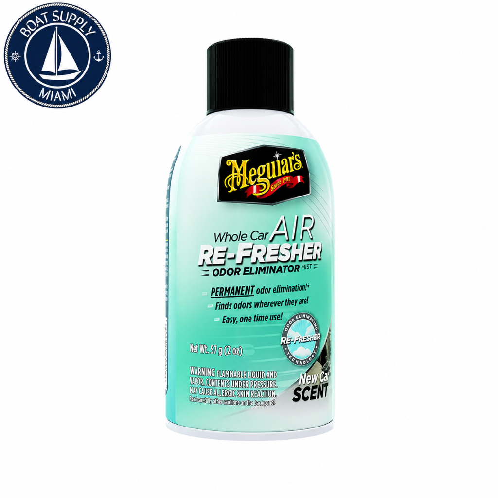 Meguiar's G16402 Air Re-Fresher Odor Eliminator Mist 2 oz - New Car | Mist Eliminador de Olores Air Re-Fresher Meguiar's G16402 2 oz - New Car