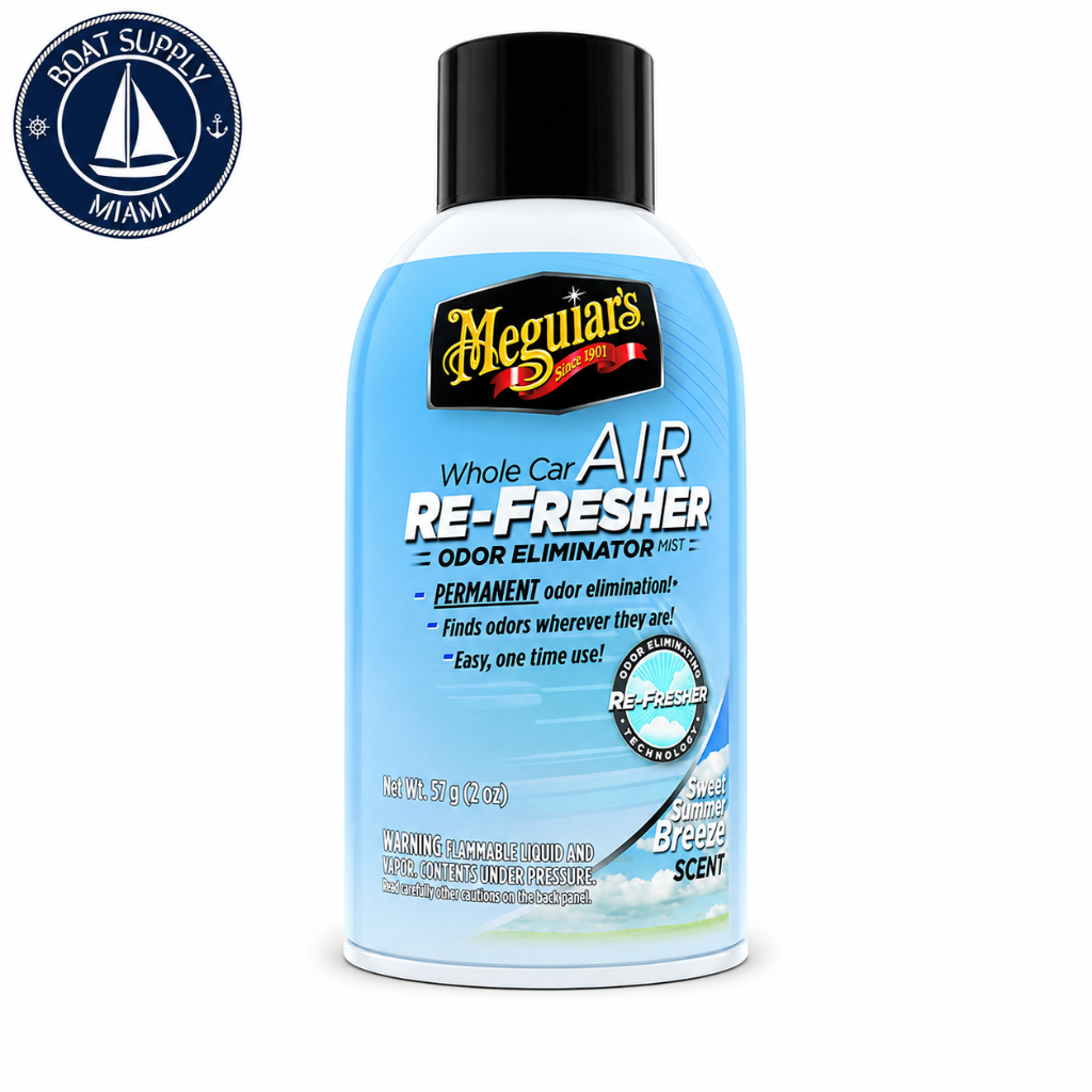 Meguiar's G16602 Air Re-Fresher Odor Eliminator Mist 2 oz - Sweet Summer Breeze | Mist Eliminador de Olores Air Re-Fresher Meguiar's G16602 2 oz - Sweet Summer Breeze
