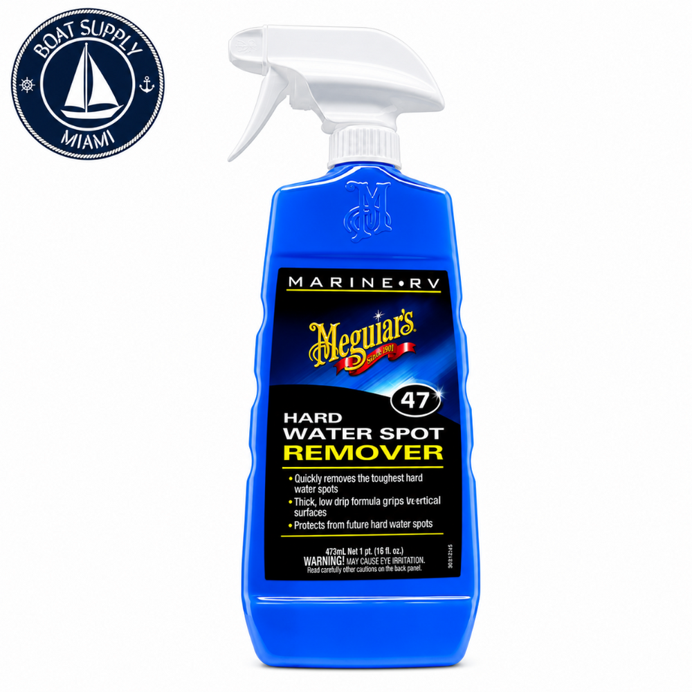 Meguiar's M-4716 Hard Water Spot Remover Pint | Removedor de Manchas de Agua Dura Pint Meguiar's M-4716
