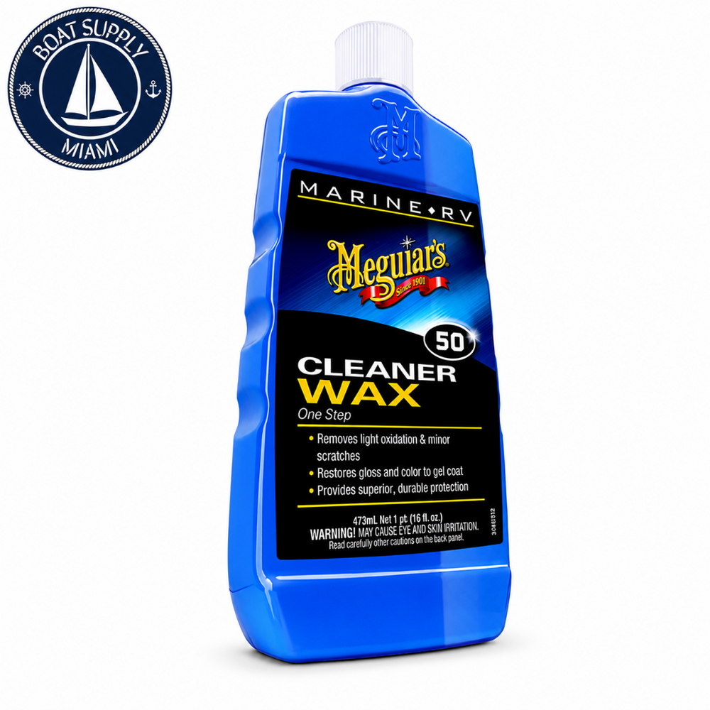 Meguiar's M-5016 M50 One Step Cleaner Wax Pint | Cera Limpiadora One Step M50 Meguiar's M-5016 Pint