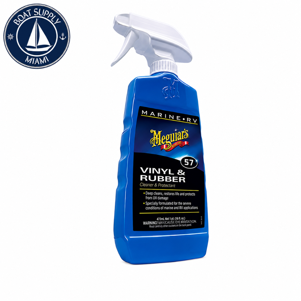 Meguiar's M-5716 Vinyl and Rubber Cleaner/Conditioner 16 oz Spray | Limpiador y Acondicionador para Vinilo y Caucho Meguiar's M-5716 16 oz Spray