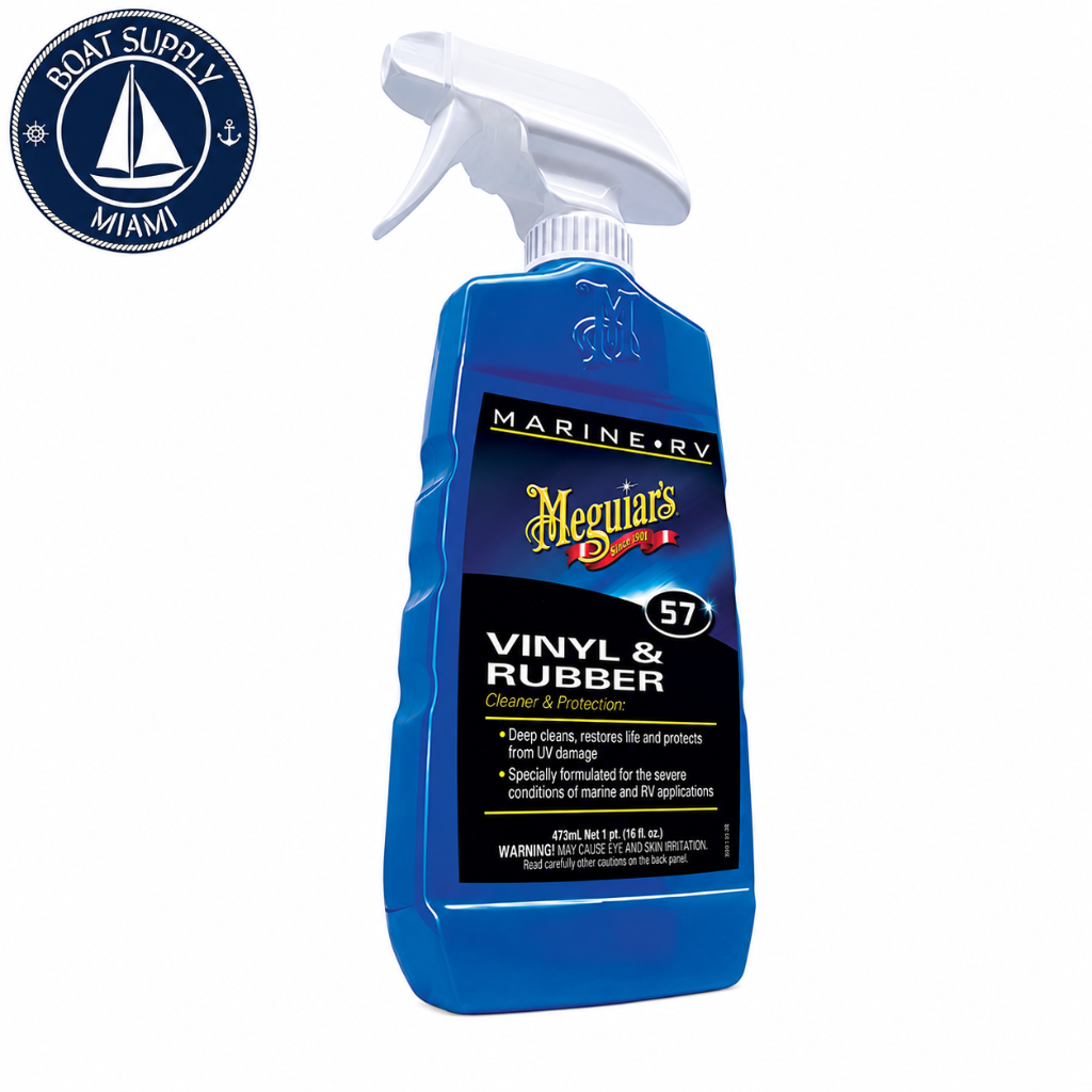 Meguiar's M180132 Extreme Marine Vinyl and Rubber Protectant 32 fl oz | Protector Extreme Marine para Vinilo y Caucho Meguiar's M180132 32 fl oz