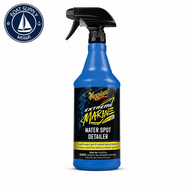 Meguiar's M180232 Extreme Marine Water Spot Detailer 32 fl oz | Detailer Marino Extremo para Manchas de Agua Meguiar's M180232 32 fl oz
