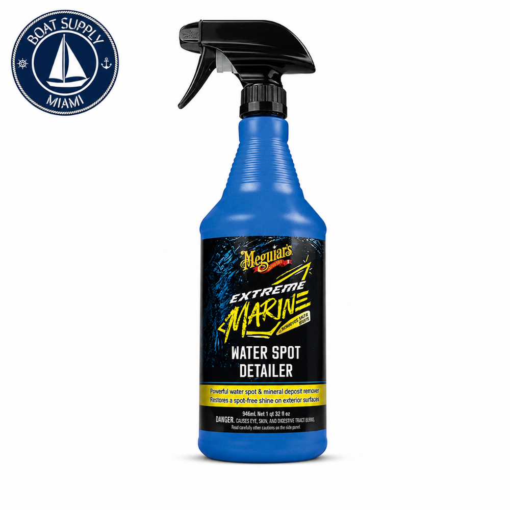 Meguiar's M180232 Extreme Marine Water Spot Detailer 32 fl oz | Detailer Marino Extremo para Manchas de Agua Meguiar's M180232 32 fl oz