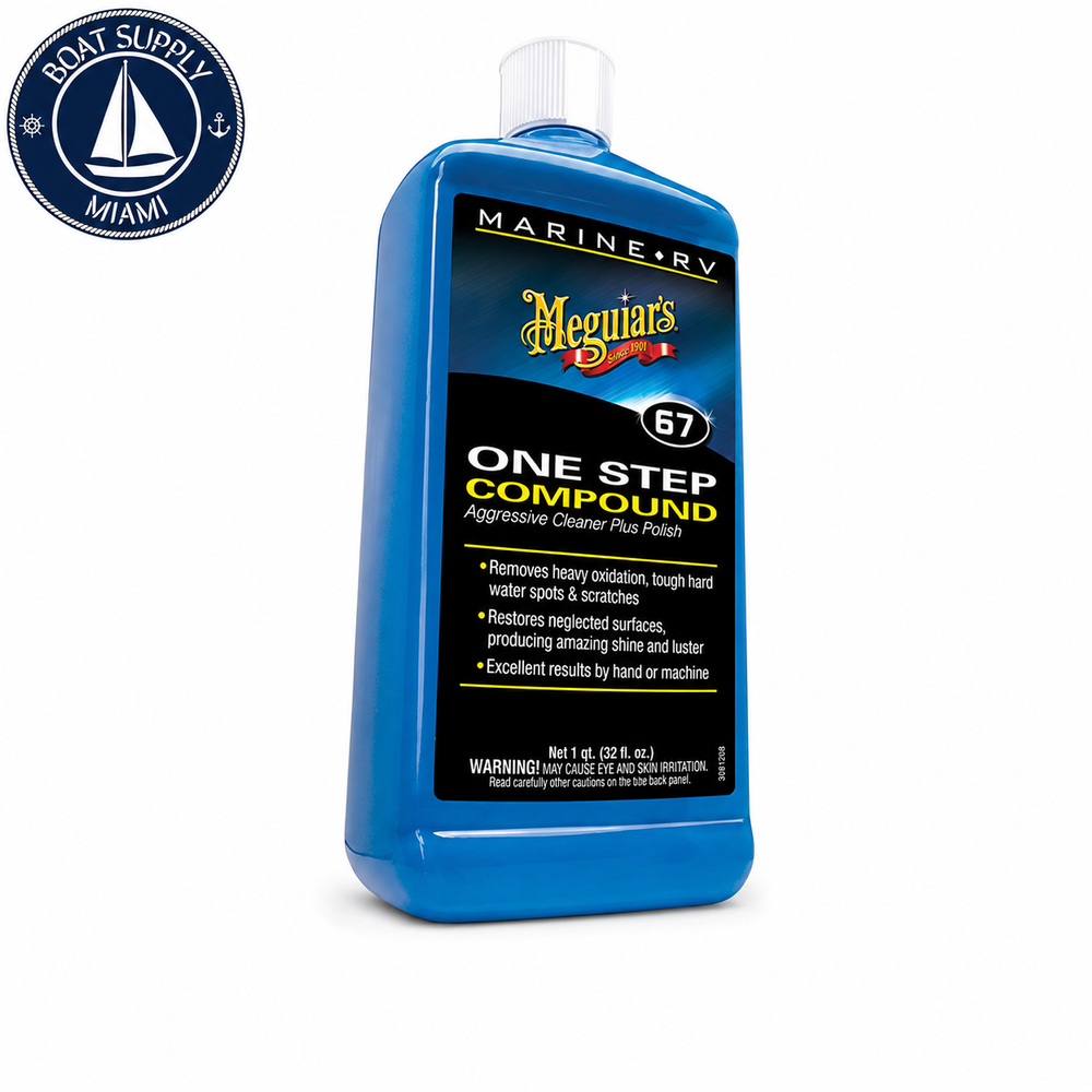 Meguiar's M6732 One Step Compound Quart | Compuesto One Step Meguiar's M6732 Quart