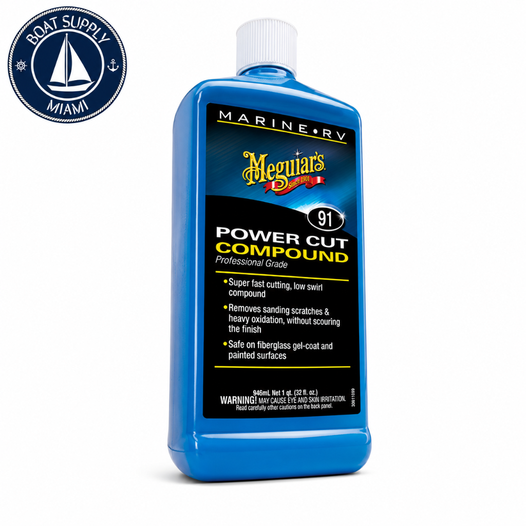 Meguiar's M9132 Professional Grade Power Cut Compound Quart | Compuesto Power Cut Grado Profesional Quart Meguiar's M9132