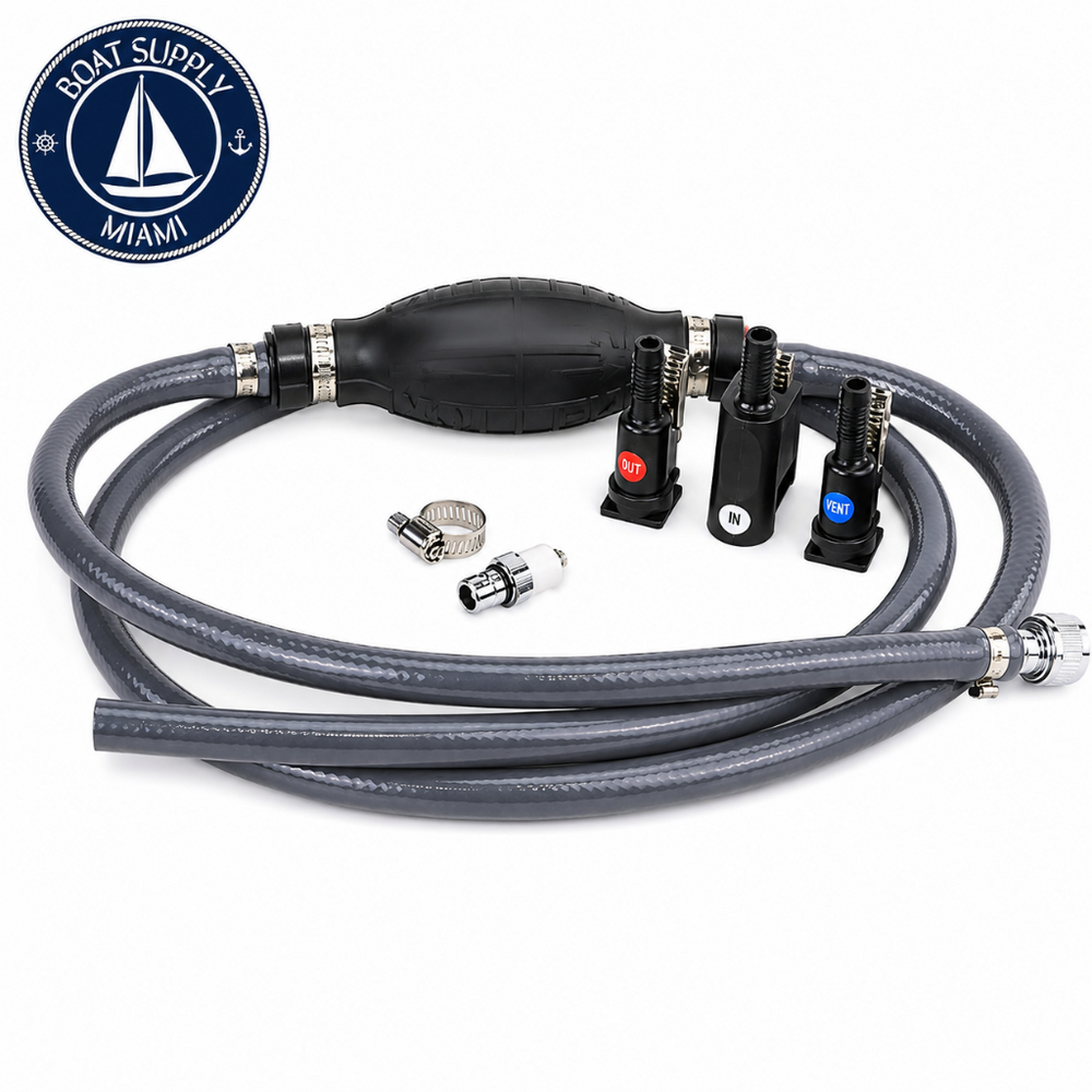 Moeller 034701-10LPA All-In-1 Fuel Line Kit 3/8" I.D. | Pera de Gasolina con Manguera All-In-1 3/8" I.D.