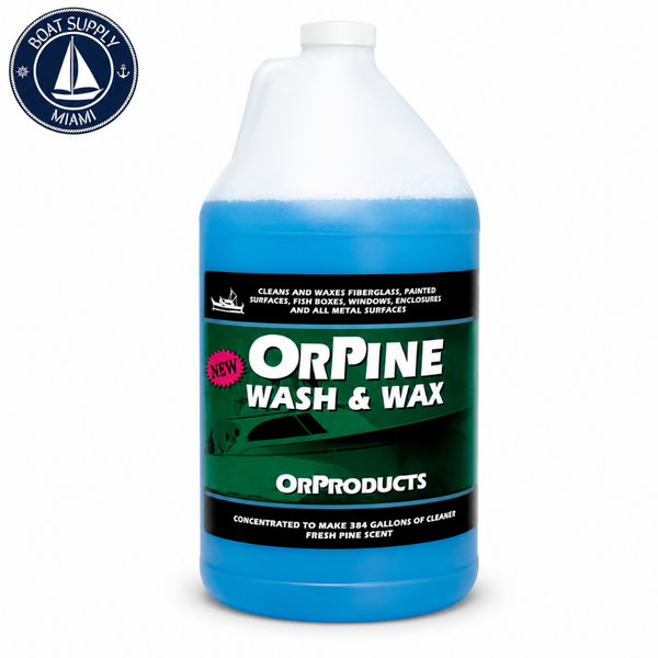 Orpine OPW8 Wash and Wax Gallon | Jabón y Cera Orpine OPW8 Gallon
