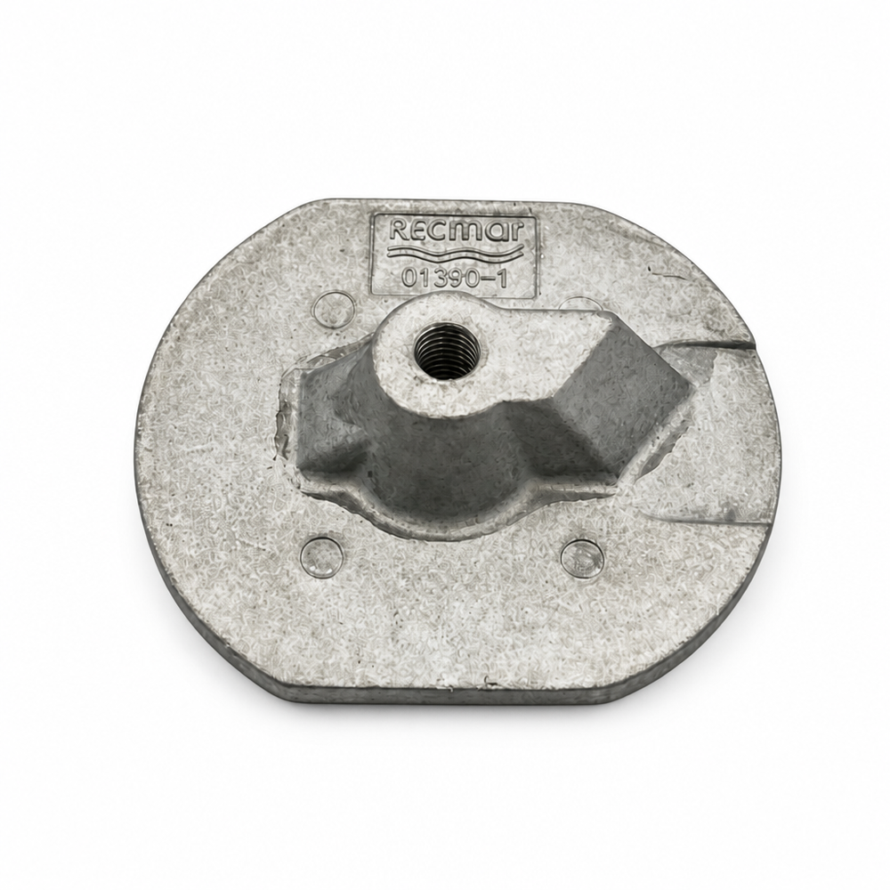 Recmar REC196350-02550AL marine anode product image - clean product image