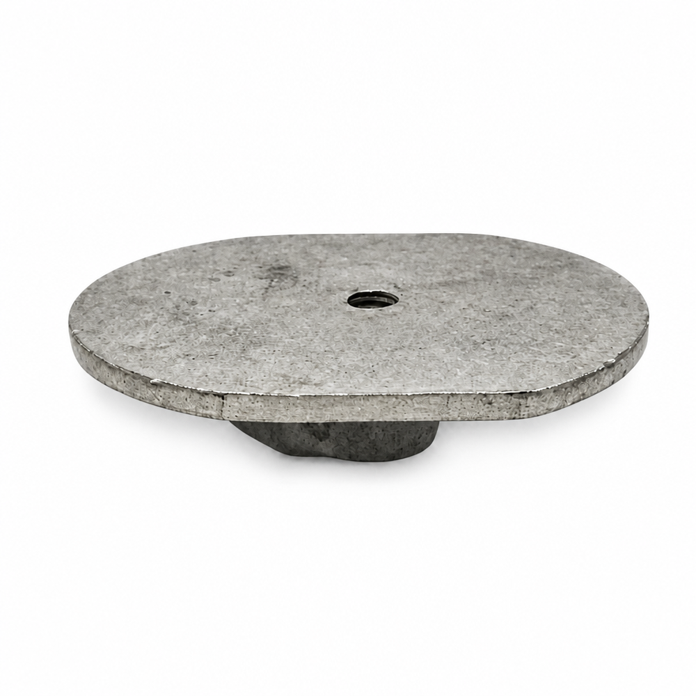 Recmar REC196350-02550AL marine anode product image - clean product image