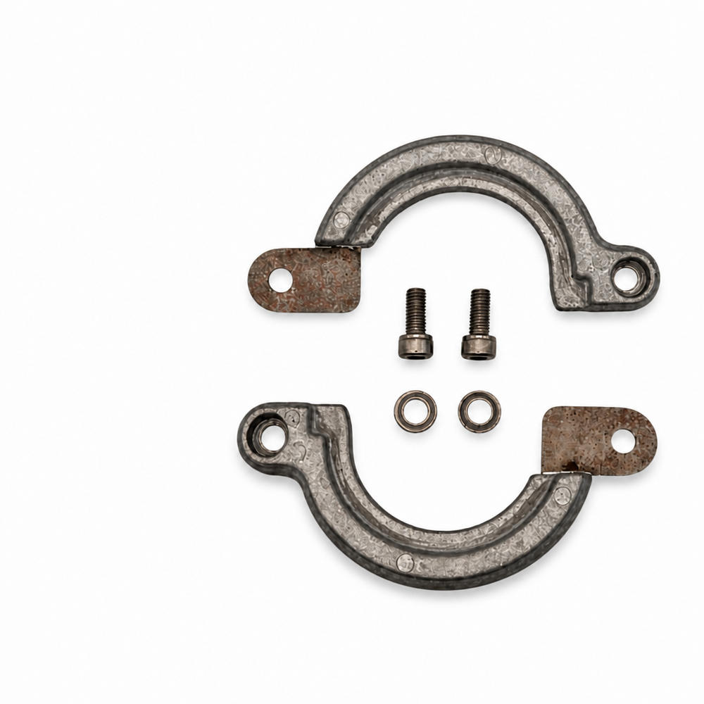 Recmar REC196450-02501AL marine anode product image - clean product image