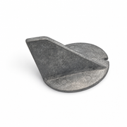 Recmar REC3B7-60217-0AL marine anode product image - clean product image