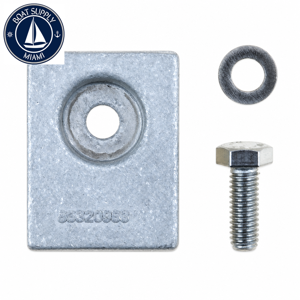 Recmar REC55320-95311AL marine anode - Boat Supply Miami - clean product image