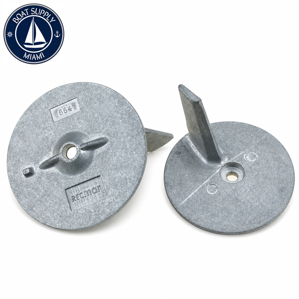Recmar REC664-45371-01 marine anode - Boat Supply Miami - clean product image